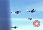 Image of P-38 and P- 47 planes Philippines, 1945, second 33 stock footage video 65675033348