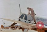 Standbild P-47N Thunderbolts der 464th Fighter Squadron Ryukyu Inseln, 1945, aus Sekunde 15 historischem Filmmaterial Videoclip 65675033358