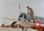 Standbild P-47N Thunderbolts der 464th Fighter Squadron Ryukyu Inseln, 1945, aus Sekunde 16 historischem Filmmaterial Videoclip 65675033358
