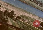 Image of American P-47s strafe coastal town in Japan Kagoshima Kyushu Japan, 1945, second 62 stock footage video 65675033362