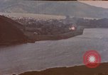 Image of American P-47 aircraft strafe targets in Japan Kagoshima Kyushu Japan, 1945, second 12 stock footage video 65675033363