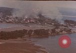 Image of American P-47 aircraft strafe targets in Japan Kagoshima Kyushu Japan, 1945, second 17 stock footage video 65675033363