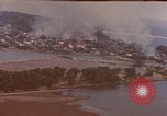 Image of American P-47 aircraft strafe targets in Japan Kagoshima Kyushu Japan, 1945, second 18 stock footage video 65675033363