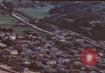 Image of American P-47 aircraft strafe targets in Japan Kagoshima Kyushu Japan, 1945, second 26 stock footage video 65675033363