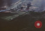 Image of American P-47 aircraft strafe targets in Japan Kagoshima Kyushu Japan, 1945, second 35 stock footage video 65675033363