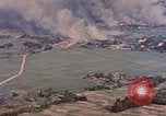 Image of American aircraft strafing Japanese targets at end of war Kagoshima Kyushu Japan, 1945, second 21 stock footage video 65675033366