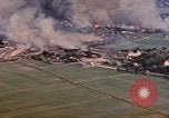 Image of American aircraft strafing Japanese targets at end of war Kagoshima Kyushu Japan, 1945, second 29 stock footage video 65675033366