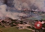 Image of American aircraft strafing Japanese targets at end of war Kagoshima Kyushu Japan, 1945, second 33 stock footage video 65675033366