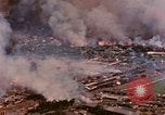 Image of American aircraft strafing Japanese targets at end of war Kagoshima Kyushu Japan, 1945, second 35 stock footage video 65675033366