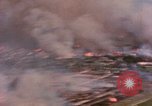Image of American aircraft strafing Japanese targets at end of war Kagoshima Kyushu Japan, 1945, second 36 stock footage video 65675033366