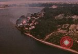 Image of American aircraft strafing Japanese targets at end of war Kagoshima Kyushu Japan, 1945, second 41 stock footage video 65675033366