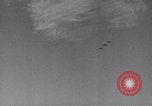 Image of F-51 aircraft of US 18th Fighter Bomber Wing Korea, 1951, second 8 stock footage video 65675033404