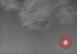 Image of F-51 aircraft of US 18th Fighter Bomber Wing Korea, 1951, second 9 stock footage video 65675033404