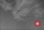Image of F-51 aircraft of US 18th Fighter Bomber Wing Korea, 1951, second 10 stock footage video 65675033404