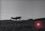Image of F-51 aircraft of US 18th Fighter Bomber Wing Korea, 1951, second 38 stock footage video 65675033404
