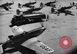 Image of F-51 aircraft of US 18th Fighter Bomber Wing Korea, 1951, second 54 stock footage video 65675033404