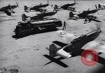 Image of F-51 aircraft of US 18th Fighter Bomber Wing Korea, 1951, second 56 stock footage video 65675033404