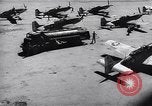 Image of F-51 aircraft of US 18th Fighter Bomber Wing Korea, 1951, second 57 stock footage video 65675033404