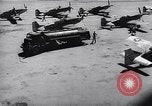 Image of F-51 aircraft of US 18th Fighter Bomber Wing Korea, 1951, second 58 stock footage video 65675033404