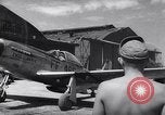 Image of F-51 aircraft of US 18th Fighter Bomber Wing Korea, 1951, second 60 stock footage video 65675033404