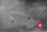 Image of P-51s of 354th Fighter Group landing Criqueville France, 1944, second 14 stock footage video 65675033408