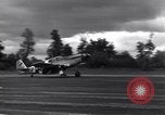 Image of P-51s of 354th Fighter Group landing Criqueville France, 1944, second 62 stock footage video 65675033408