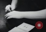 Image of Math and reading education for mentally disabled United States USA, 1969, second 17 stock footage video 65675033427