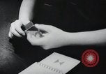 Image of Math and reading education for mentally disabled United States USA, 1969, second 19 stock footage video 65675033427