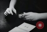 Image of Math and reading education for mentally disabled United States USA, 1969, second 21 stock footage video 65675033427