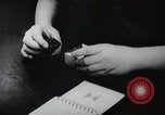 Image of Math and reading education for mentally disabled United States USA, 1969, second 22 stock footage video 65675033427