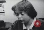 Image of Math and reading education for mentally disabled United States USA, 1969, second 24 stock footage video 65675033427