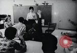 Image of Math and reading education for mentally disabled United States USA, 1969, second 47 stock footage video 65675033427