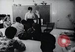 Image of Math and reading education for mentally disabled United States USA, 1969, second 49 stock footage video 65675033427
