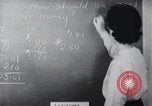 Image of Math and reading education for mentally disabled United States USA, 1969, second 52 stock footage video 65675033427