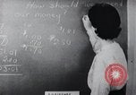 Image of Math and reading education for mentally disabled United States USA, 1969, second 53 stock footage video 65675033427