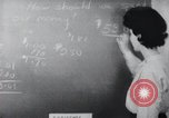 Image of Math and reading education for mentally disabled United States USA, 1969, second 54 stock footage video 65675033427