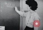Image of Math and reading education for mentally disabled United States USA, 1969, second 57 stock footage video 65675033427