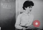 Image of Math and reading education for mentally disabled United States USA, 1969, second 60 stock footage video 65675033427