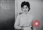Image of Math and reading education for mentally disabled United States USA, 1969, second 62 stock footage video 65675033427