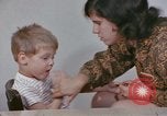 Image of Speech therapy for mentally disabled United States USA, 1970, second 52 stock footage video 65675033434