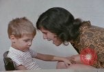 Image of Speech therapy for mentally disabled United States USA, 1970, second 54 stock footage video 65675033434