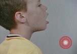 Image of Speech therapy for mentally disabled United States USA, 1970, second 60 stock footage video 65675033434