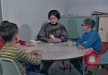 Image of Concept development in mentally disabled Kansas United States USA, 1975, second 53 stock footage video 65675033440