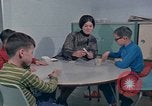 Image of Concept development in mentally disabled Kansas United States USA, 1975, second 55 stock footage video 65675033440