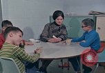 Image of Concept development in mentally disabled Kansas United States USA, 1975, second 56 stock footage video 65675033440