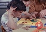 Image of modifying behavior of mentally disabled Kansas United States USA, 1975, second 43 stock footage video 65675033443
