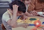 Image of modifying behavior of mentally disabled Kansas United States USA, 1975, second 44 stock footage video 65675033443