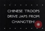 Standbild chinesische Truppen Changde China, 1943, aus Sekunde 1 historischem Filmmaterial Videoclip 65675033482
