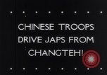 Standbild chinesische Truppen Changde China, 1943, aus Sekunde 3 historischem Filmmaterial Videoclip 65675033482