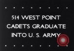 Immagine di Militare di West Point Academy Cadetti New York United States USA, 1943, secondo 36 filmato di repertorio 65675033501